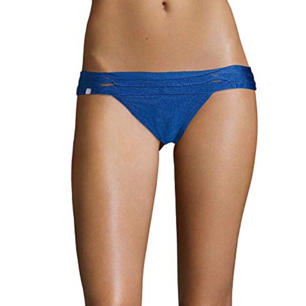Herve Leger Milou bikini blue s